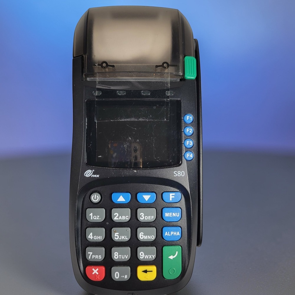 PAX S80 Countertop Payment Terminal Credit Card Machine LAN 3G EMV NFC‎ POS